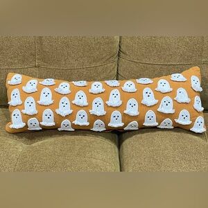 Indigo Moon TikTok Viral Orange Rope Ghost Lumbar Pillow - 10x28”